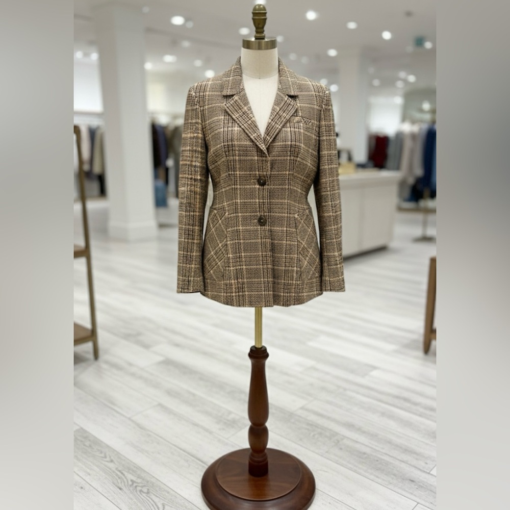 Cabi Women’s Pastime Plaid Blazer and Skirt Set - Picture 7 of 16